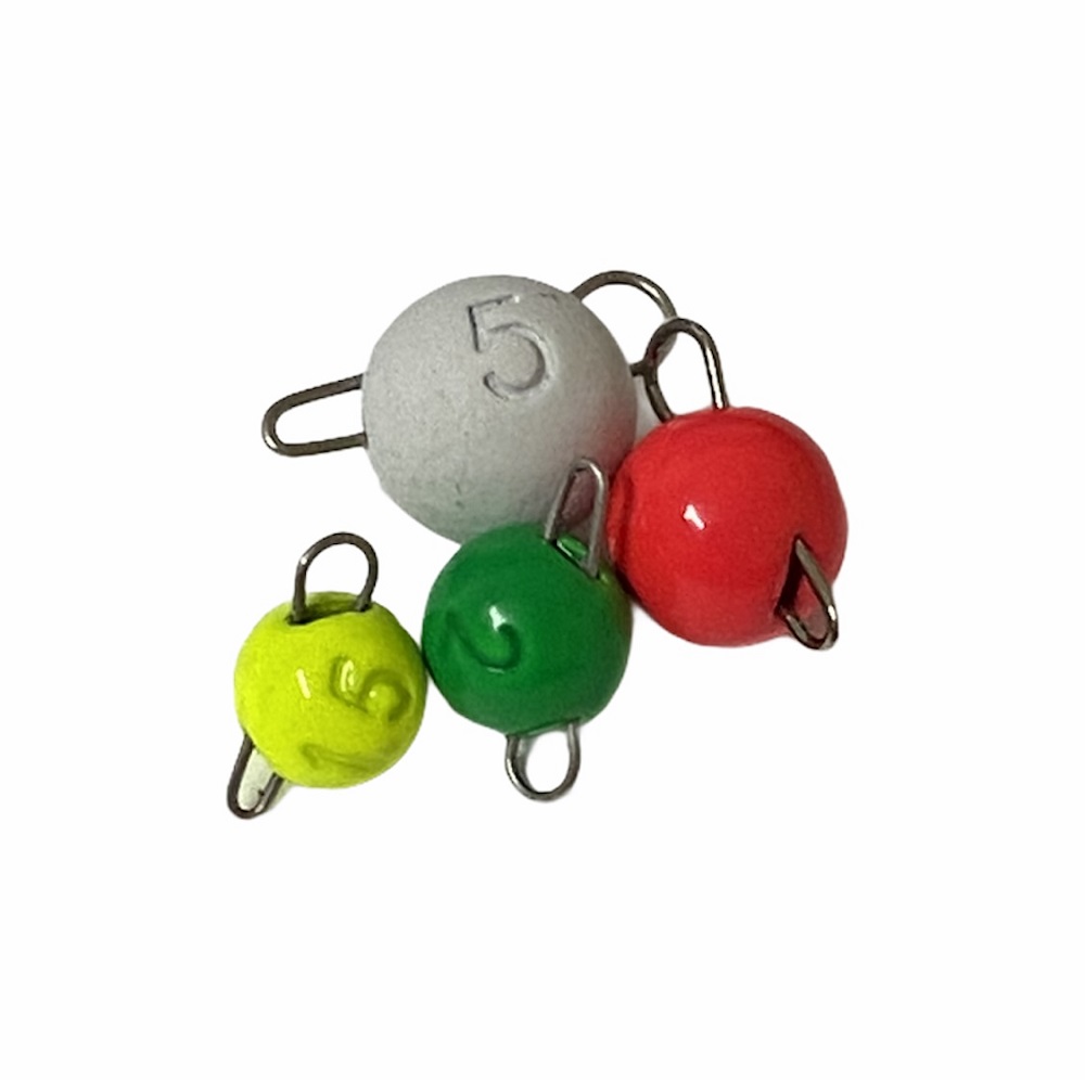 Vike Tungsten UV Coloured Cheburashka Sinker Weights